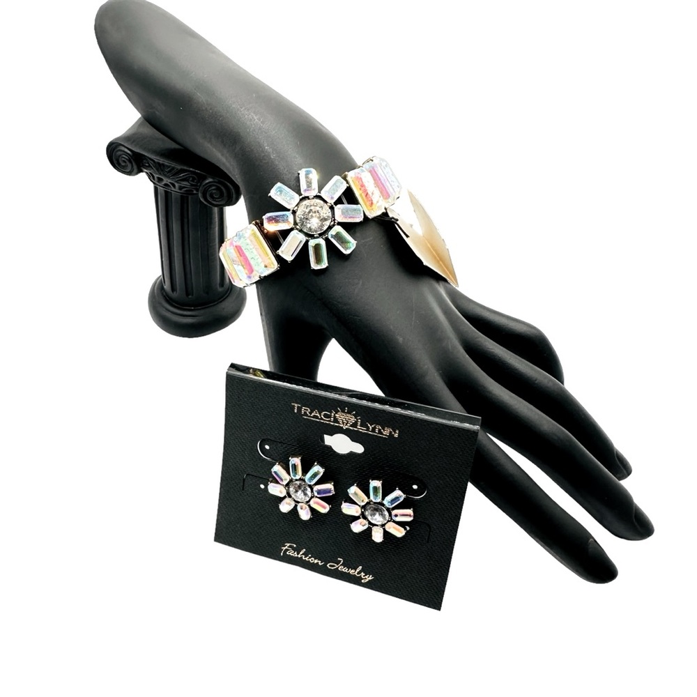 TRACI LYNN FASHION JEWELRY Tuti Fruitti Bracelet and Earrings. Summer Party🔥🔥🔥